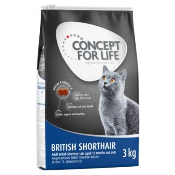 Concept for Life British Shorthair Adult - 3 kg