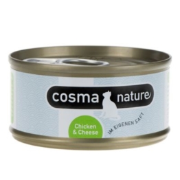 Cosma Nature, Hühnchen & Käse - 6 x 70 g