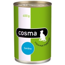 Cosma Original, Sardine in Jelly - 6 x 400 g
