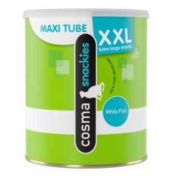 Cosma snackies XXL Maxi Tube, Weißfisch - 110 g