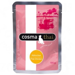 Cosma Thai Frischebeutel, Huhn - 6 x 100 g