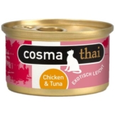 Cosma Thai in Jelly, Huhn & Thunfisch - 6 x 85 g