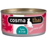 Cosma Thai in Jelly, Thunfisch & Krebsfleisch - 6 x 170 g