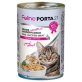 Feline Porta 21, Hühnerfleisch mit Reis (Sensitive) - 6 x 400 g