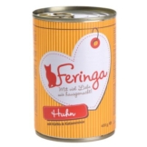 Feringa Fleisch-Menü, Huhn mit Kürbis & Katzenminze - 6 x 400 g