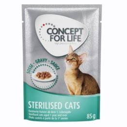 Probierpaket Concept for Life 12 x 85 g - All Cats in Gelee