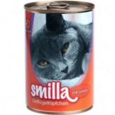 Smilla Geflügeltöpfchen, zartes Geflügel mit Lamm - 6 x 400 g