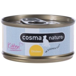 Sparpaket Cosma Nature Kitten 24 x 70 g - Mix (2 Sorten gemischt)