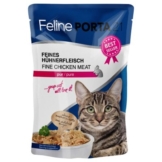 Sparpaket Feline Porta 21 Pouch 24 x 100 g - Hühnerfleisch pur