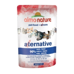 Almo Nature Alternative wet Cat Forelle - 24x55g