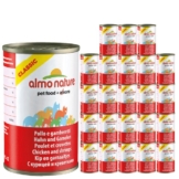 Almo Nature Classic Katzenfutter 24x140g - Huhn & Garnelen