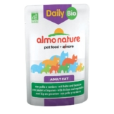 Almo Nature Daily Menu BIO Cat mit Huhn und Gemüse - 30x70g