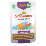 Almo Nature Daily Menu BIO Cat mit Kalb und Gemüse - 30x70g