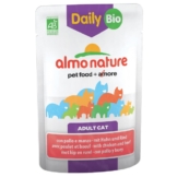 Almo Nature Daily Menu BIO Cat mit Rind und Huhn - 30x70g