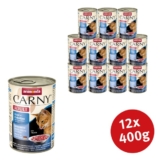 Animonda Katzenfutter Carny Adult Rind, Kabeljau & Petersilienwurzeln - 12x400g