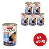 Animonda Katzenfutter Carny Adult Rind, Kabeljau & Petersilienwurzeln - 6x400g