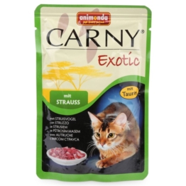 Animonda Katzenfutter Carny Exotic mit Strauß - 12x85g