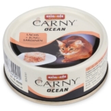 Animonda Katzenfutter Carny Ocean Lachs & Jungsardinen - 80g