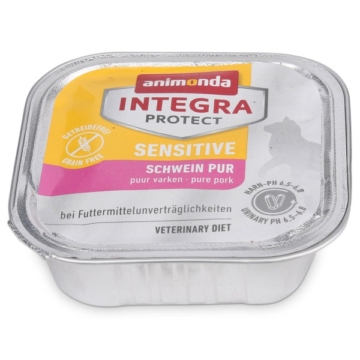 Animonda Katzenfutter Integra Protect Sensitive Schwein pur - 32x100g