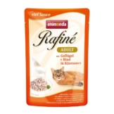 Animonda Rafiné Adult mit Geflügel & Rind in Käsesauce - 12x100g