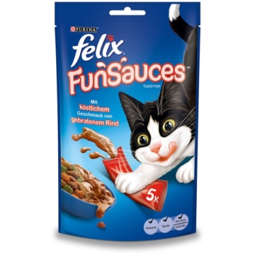 FELIX FunSauces Rindgeschmack 5x15g - 1er Pack