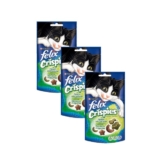 Felix Katzensnack Crispies - mit Fleisch & Gemüse 3x45g Sparangebot