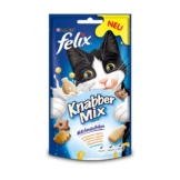 Felix Knabber Mix Katzensnack 60g - Milchmäulchen 3er Pack