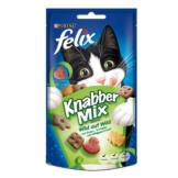 Felix Knabber Mix Katzensnack 60g - Wild auf Wild