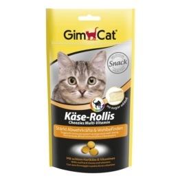 GimCat Katzensnack Käse-Rollis Multi-Vitamin 40g