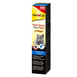 GimCat Multi-Vitamin Duo Paste Thunfisch + 12 Vitamine 50g