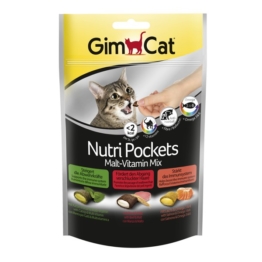 GimCat Nutri Pockets Malt-Vitamin Mix 150g