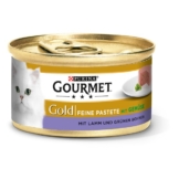 Gourmet Gold Feine Pastete 12x85g - Lamm und Grünen Bohnen