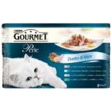 Gourmet Nassfutter Perle Duetto di Mare 4er Multipack - 1x4