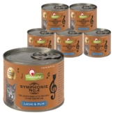 GranataPet Katzen-Nassfutter Symphonie No. 4 Lachs & Pute 6x200g