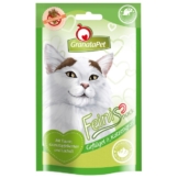 GranataPet Katzensnack Feinis Geflügel & Katzengras 50g