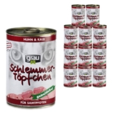 Grau Schlemmertöpfchen Adult Huhn und Kalb - 24x400g