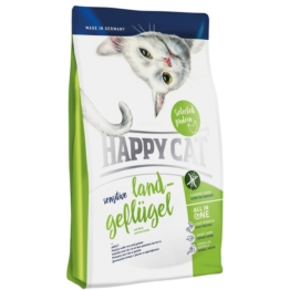 Happy Cat Sensitive Land-Geflügel - 1,4kg