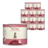 Herrmanns Bio Katzenfutter Gans mit Zucchini und Tomaten - 12x200g