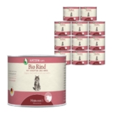 Herrmanns Bio Katzenfutter Rind mit Karotten und Hirse - 12x200g