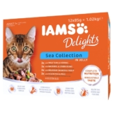 Iams Delights Multipack Sea Collection in Gelee 12x85g