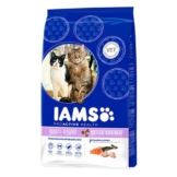 IAMS Katze Trockenfutter Adult Multicat Huhn & Lachs - 800g