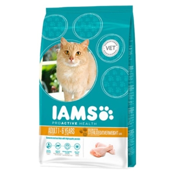 IAMS Katze Trockenfutter Adult Weight Control Huhn - 10kg