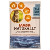IAMS Naturally Katze Nassfutter Adult Thunfisch in Sauce - 85g