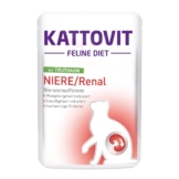 KATTOVIT Feline Diet Niere/Renal mit Truthahn 24x85g
