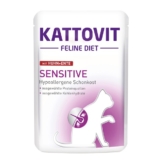 KATTOVIT Feline Diet Sensitive Huhn und Ente 24x85g