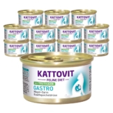 Kattovit Feline Diets 24x85g - Gastro Truthahn (Schonkost)