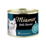 Miamor Deli Dinner Huhn Pur und Lachs - 12x175g