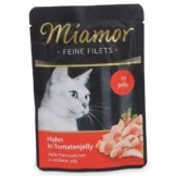 Miamor Katzenfutter Feine Filets Huhn in Tomatenjelly - 100g