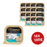 Miamor Katzenfutter milde Mahlzeit Kitten Kalb und Huhnstücke - 16x100g