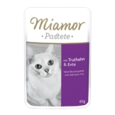 Miamor Katzenfutter Pastete Truthahn und Ente - 12x85g